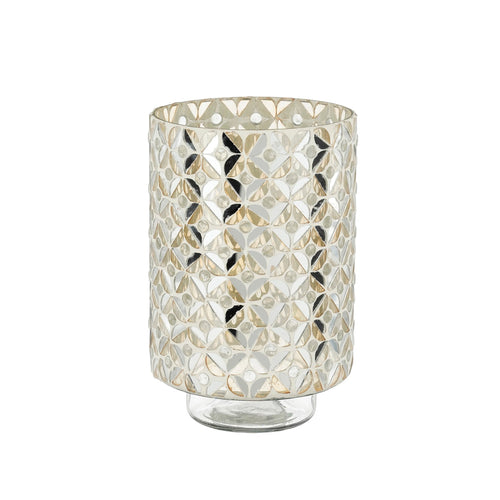 Gold Mosaic Hurricane Light (19 cm)