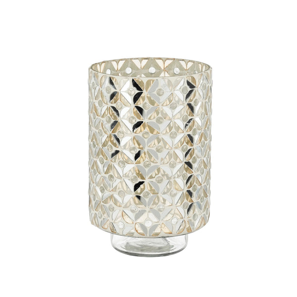Gold Mosaic Hurricane Light (19 cm)