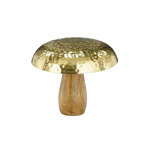 Gold Mushroom Decoration (14 cm)