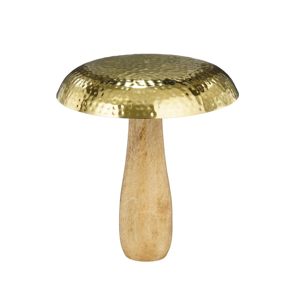 Gold Mushroom Decoration (24 cm)