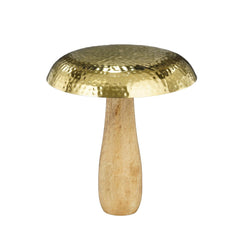 Gold Mushroom Decoration (24 cm)