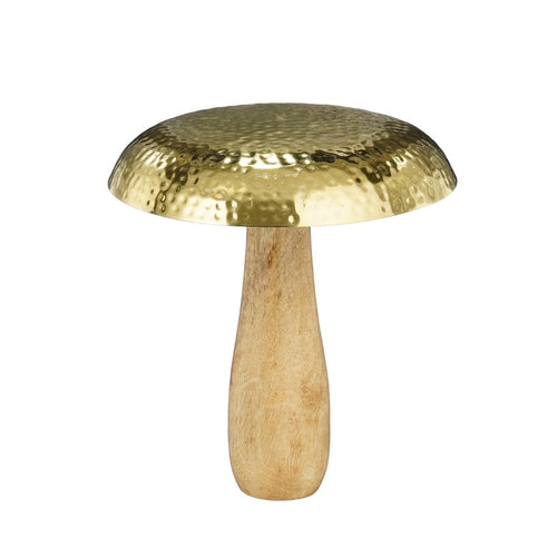 Gold Mushroom Decoration (24 cm)