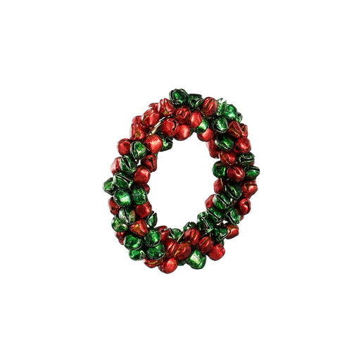 Green Bell Napkin Ring (4cm)