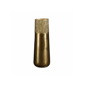 Xavier pot round gold h65xd21cm