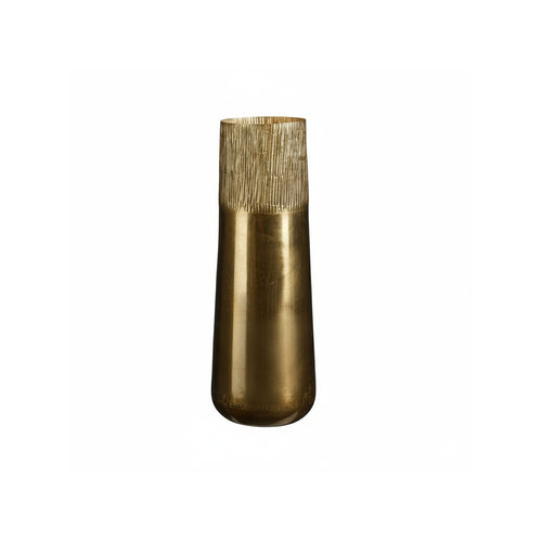 Xavier pot round gold h65xd21cm