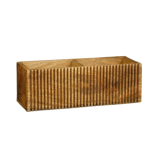 FSC Brown Wooden Storage Box (30 cm)