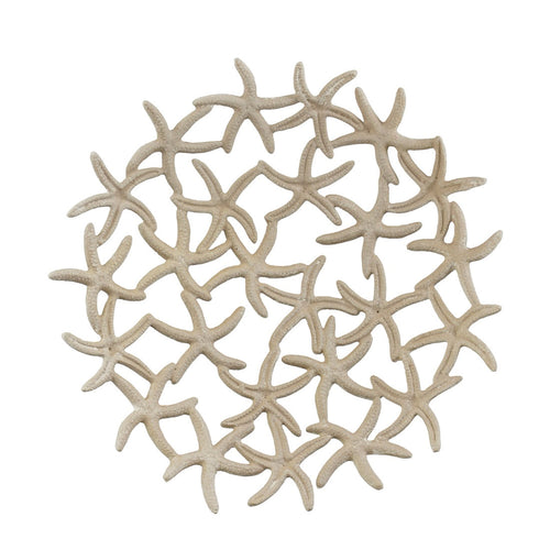 Coastal Woven Starfish Decorative Bowl (34 cm)