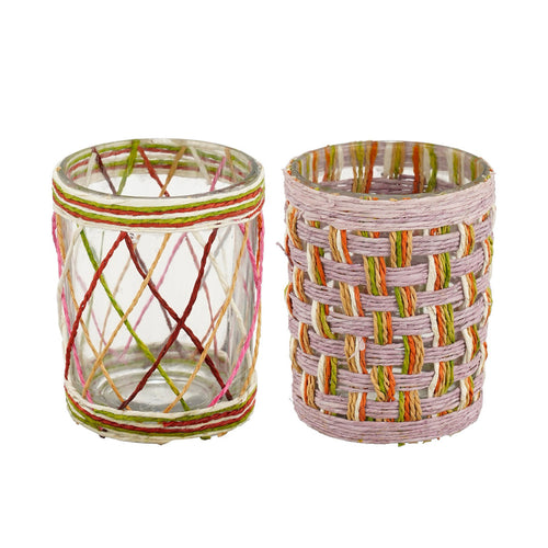 Woven Tealight Holder (10 cm) - Each At
