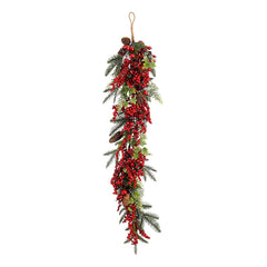 Norah drop red - l110xw18xh10cm