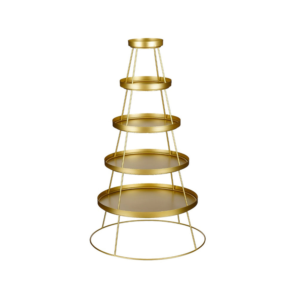 Gold Tiered Stand (121 cm)