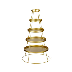 Gold Tiered Stand (121 cm)