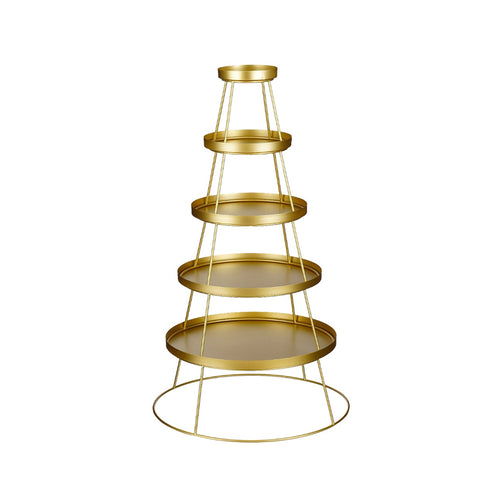 Gold Tiered Stand (121 cm)