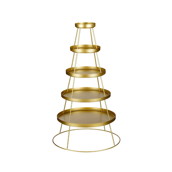 Gold Tiered Stand (121 cm)
