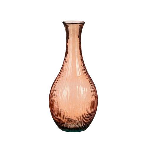 Dix Tall Recycled Glass Orange Vase (75 cm)
