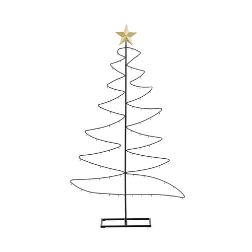 Black Ornament Holder Tree (118cm)