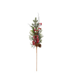 Randell branch red frosted 73x15x7cm