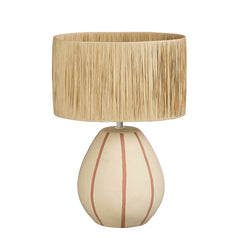Denton table lamp beige 60W E27 IP20 - l33xw22,5xh47cm