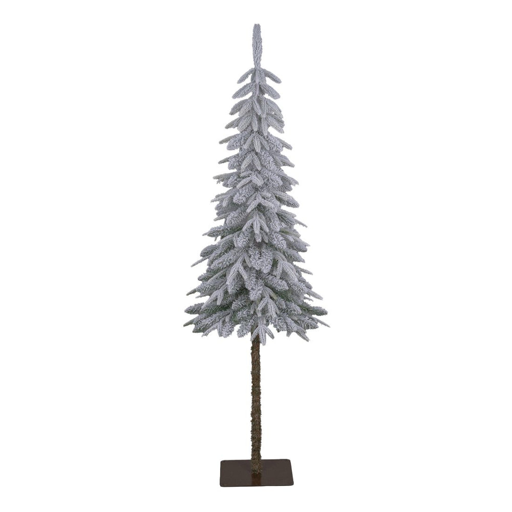 Green Frosted Lodge Christmas Tree (185cm)