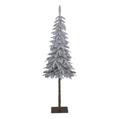 Green Frosted Lodge Christmas Tree (185cm)