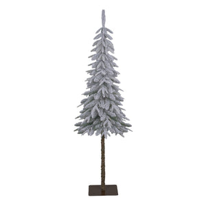 Green Frosted Lodge Christmas Tree (185cm)