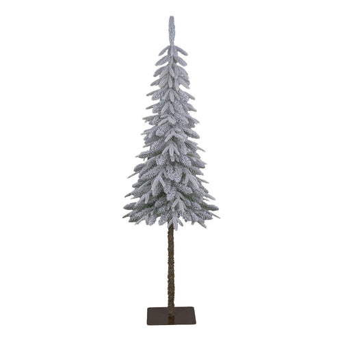 Green Frosted Lodge Christmas Tree (185cm)