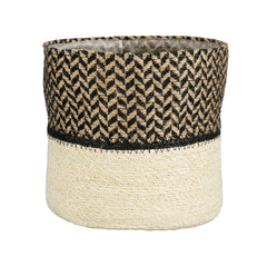 Black Jameson Round Basket (20 cm)