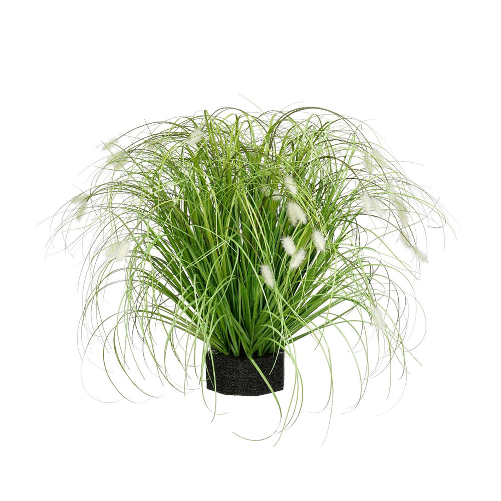 Artificial Green Cattail Grass with Root Lump (55 cm)
