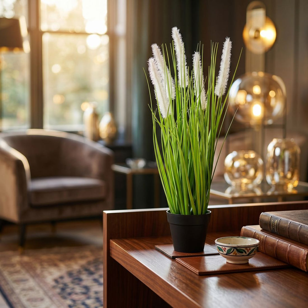 Artificial Mixed Dogtail Grass in Pot (53 cm)