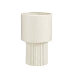Lux Round Off-White Planter Pot (36 cm)