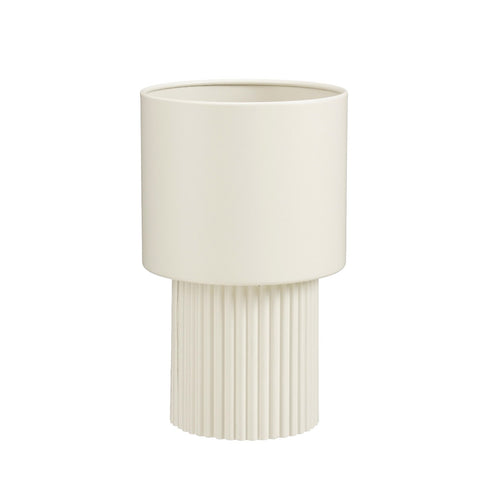 Lux Round Off-White Planter Pot (36 cm)