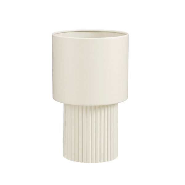 Lux Round Off-White Planter Pot (36 cm)