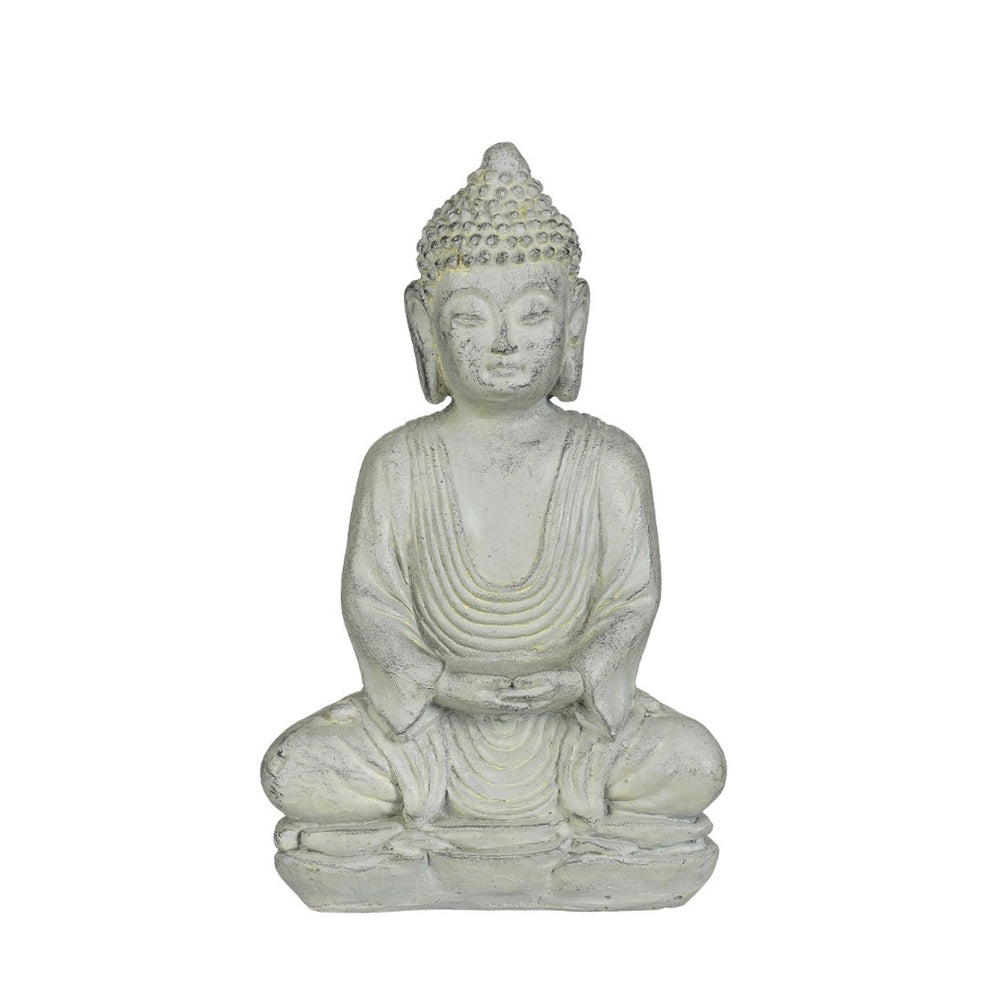 Grey Decorative Buddha Statue (27 cm)
