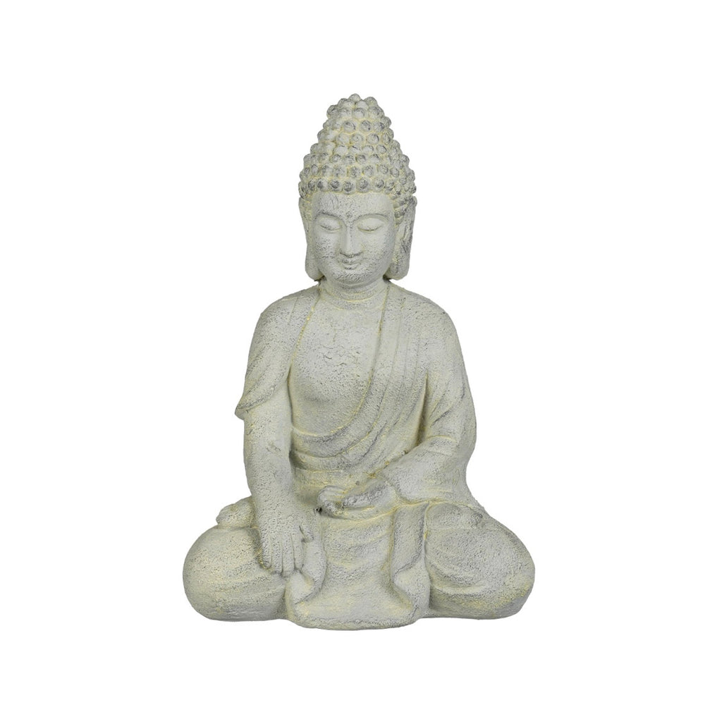 Large Grey Decorative Buddha Statue (41 cm)