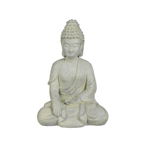 Large Grey Decorative Buddha Statue (41 cm)
