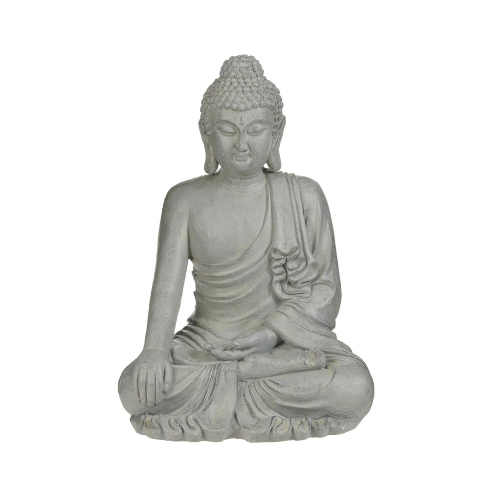 Extra Large Grey Decorative Buddha Statue (93 cm)