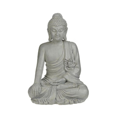 Extra Large Grey Decorative Buddha Statue (93 cm)