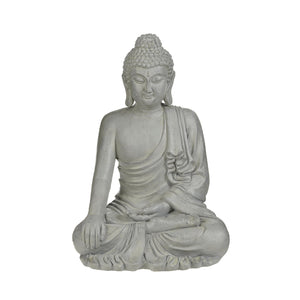 Extra Large Grey Decorative Buddha Statue (93 cm)