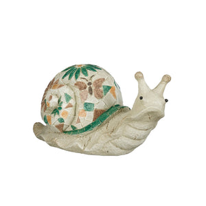 Large Green Snail Decorative Figurine (40 cm)