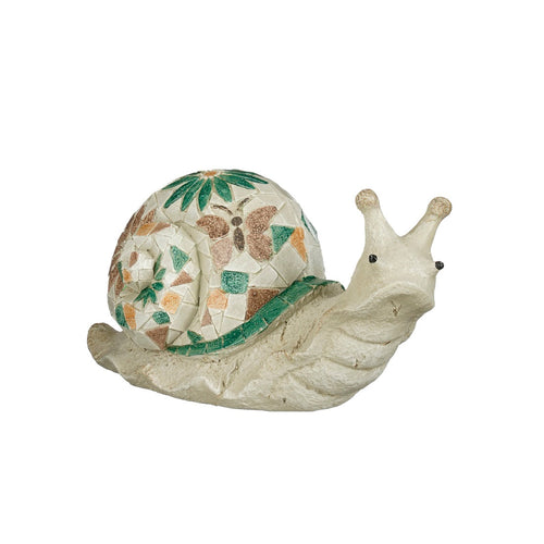 Large Green Snail Decorative Figurine (40 cm)