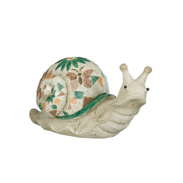 Large Green Snail Decorative Figurine (40 cm)