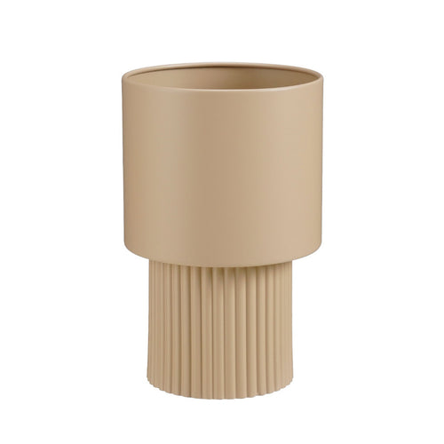 Lux Round Light Brown Planter Pot (36 cm)