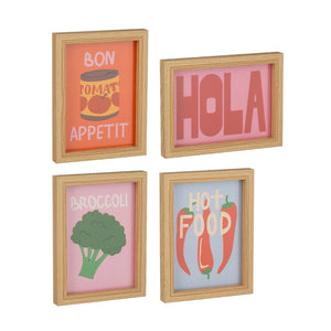 Framed Kitchen Wall Art - (20.5 cm) - Each At
