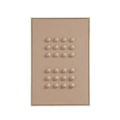 Brown Wooden Wall Decoration (60 cm)