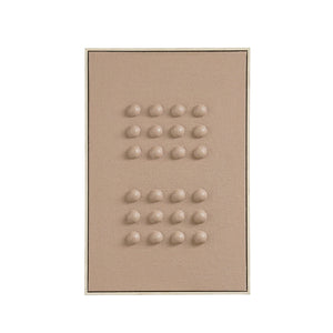 Brown Wooden Wall Decoration (60 cm)