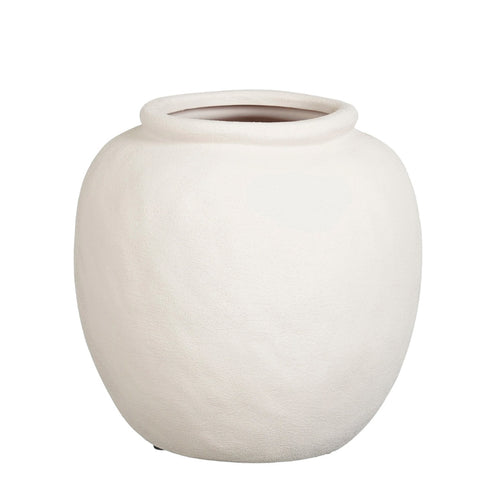 Julius Off-White Decorative Vase (22.5 cm)