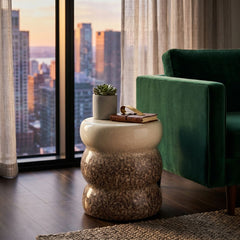 Emilio Grey Side Table (40 cm)