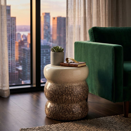 Emilio Grey Side Table (40 cm)