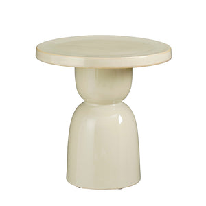 Jael Cream Side Table (40 cm)