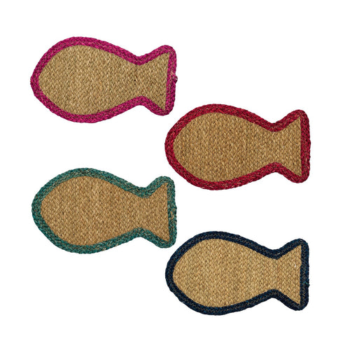 Fish Woven Decorative Placemat (37 cm) - Each At