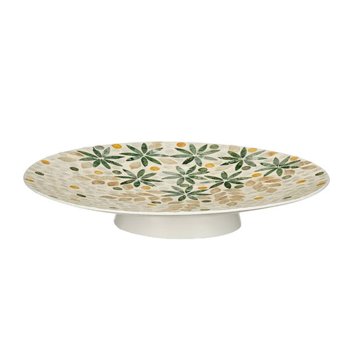 Green Decorative Serving Plate (44 cm)